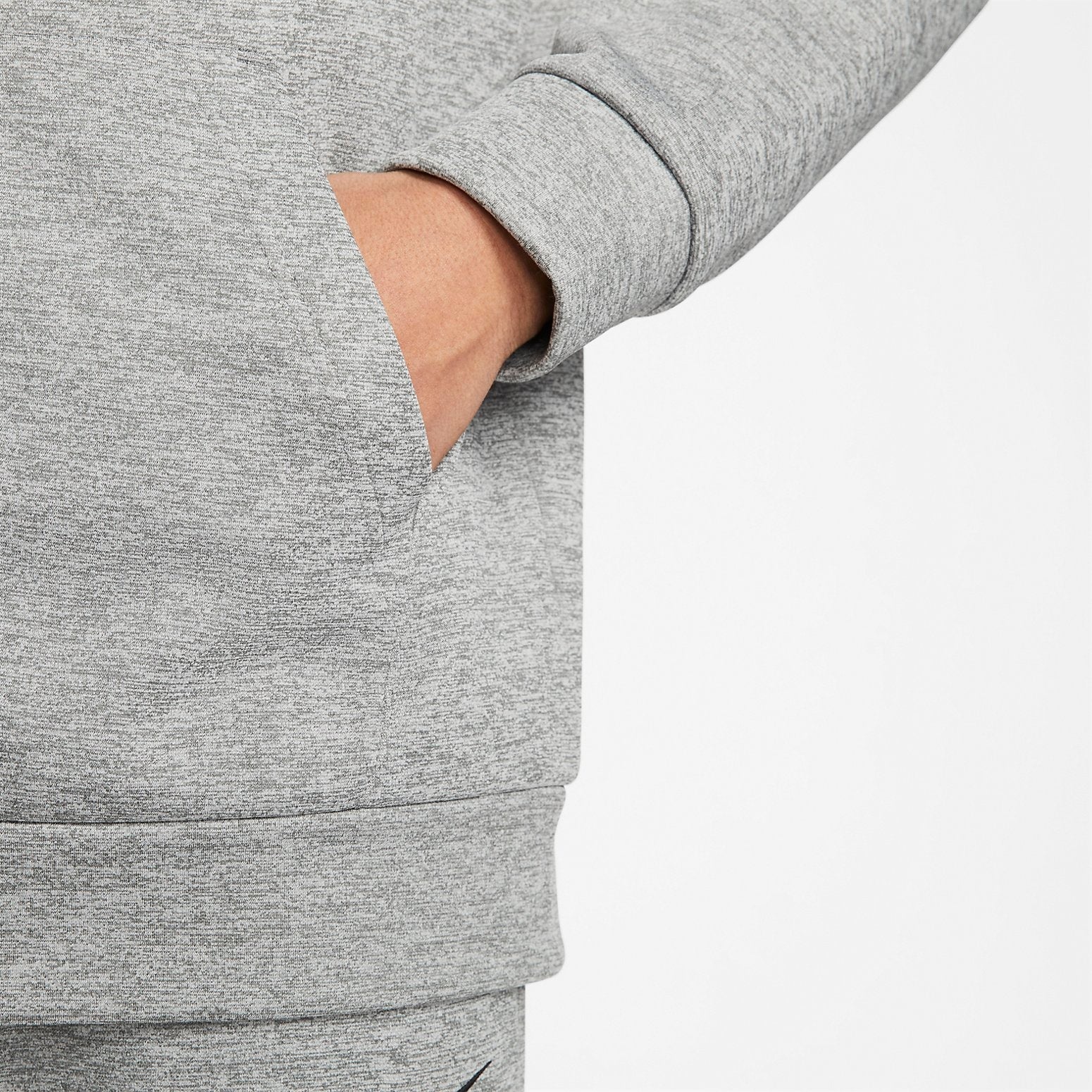 Nike Therma-FIT Full-Zip Fitness Hoodie 'Grey' DQ4830-063 - 4
