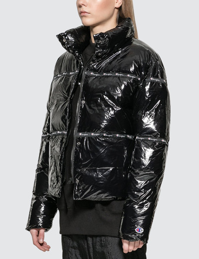 Champion NYLON SHINY PUFF JACKET outlook