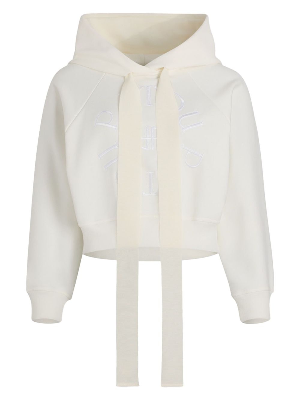 Medallion organic-cotton hoodie - 2