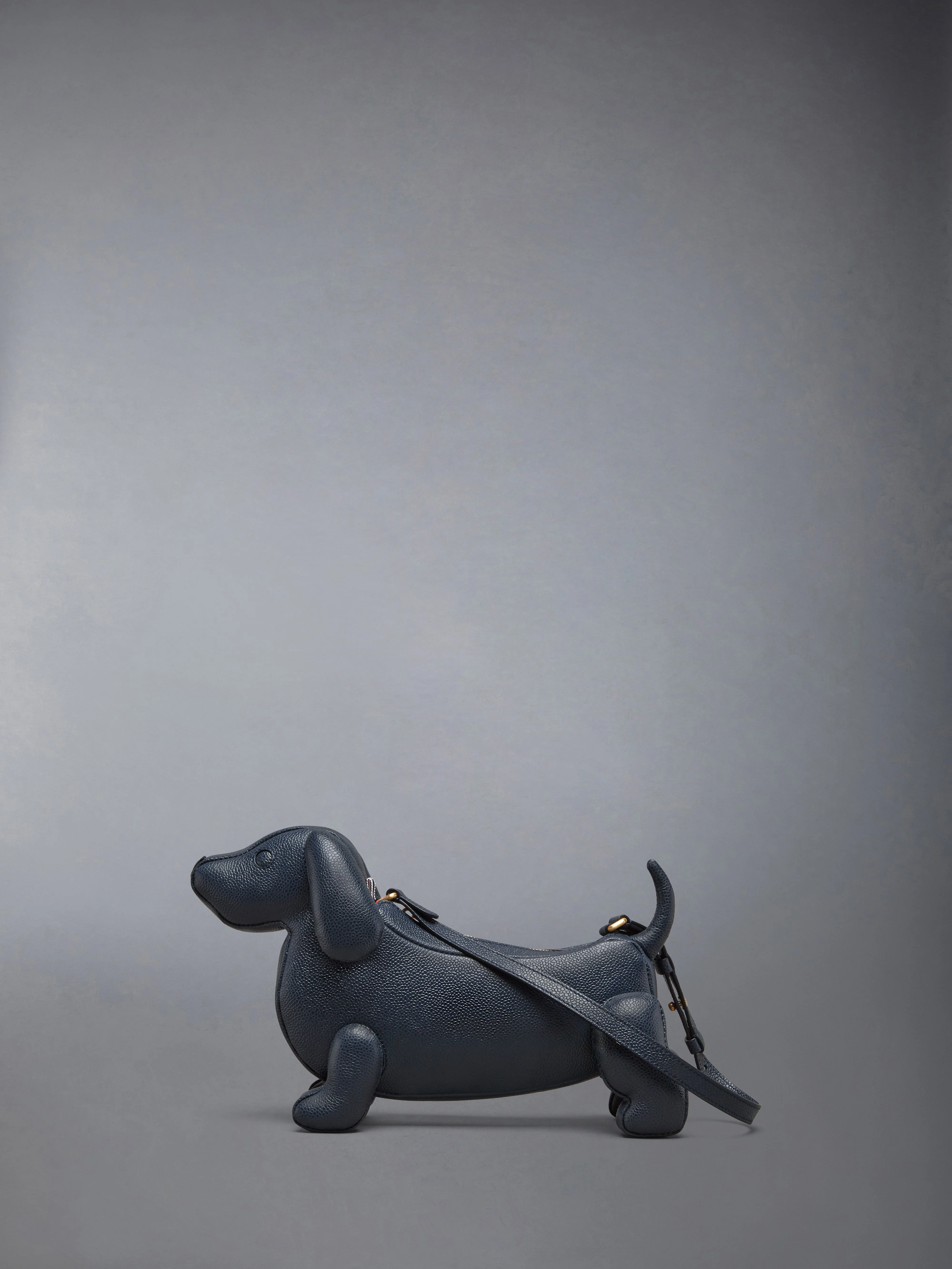 PEBBLE GRAIN HECTOR BAGUETTE BAG - 1