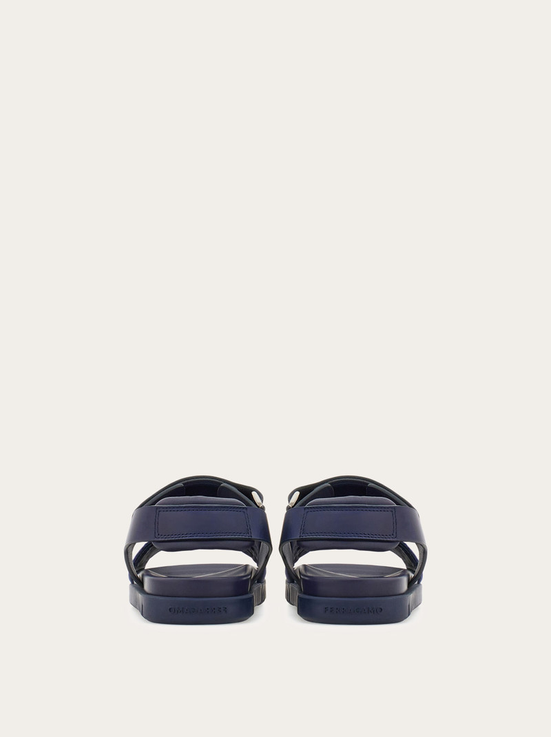FERRAGAMO Sandal with velcro fastening outlook