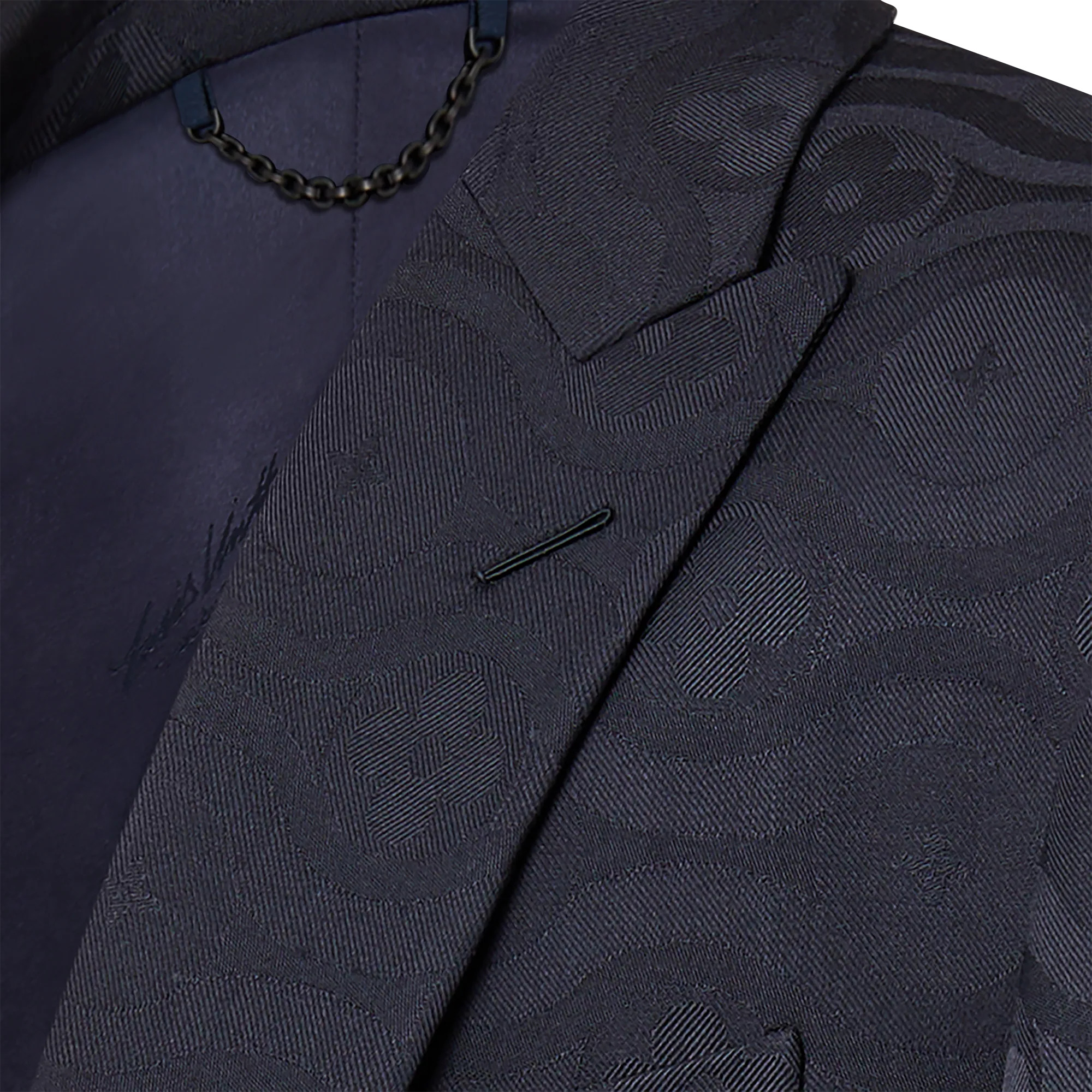 Single-Breasted Wool Pont Neuf Cutaway Jacket - 2