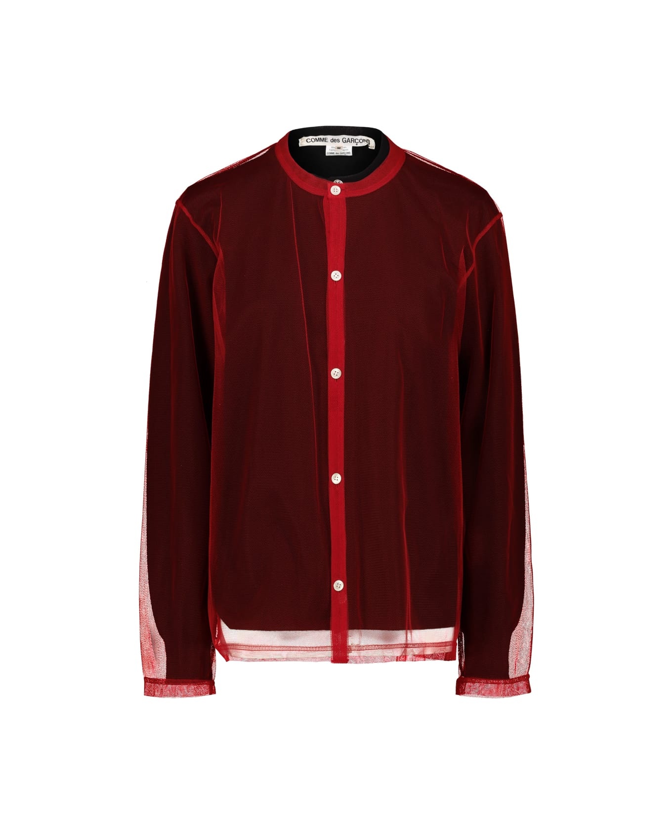 Comme Des Garçons Crew Neck Cardigan - 1