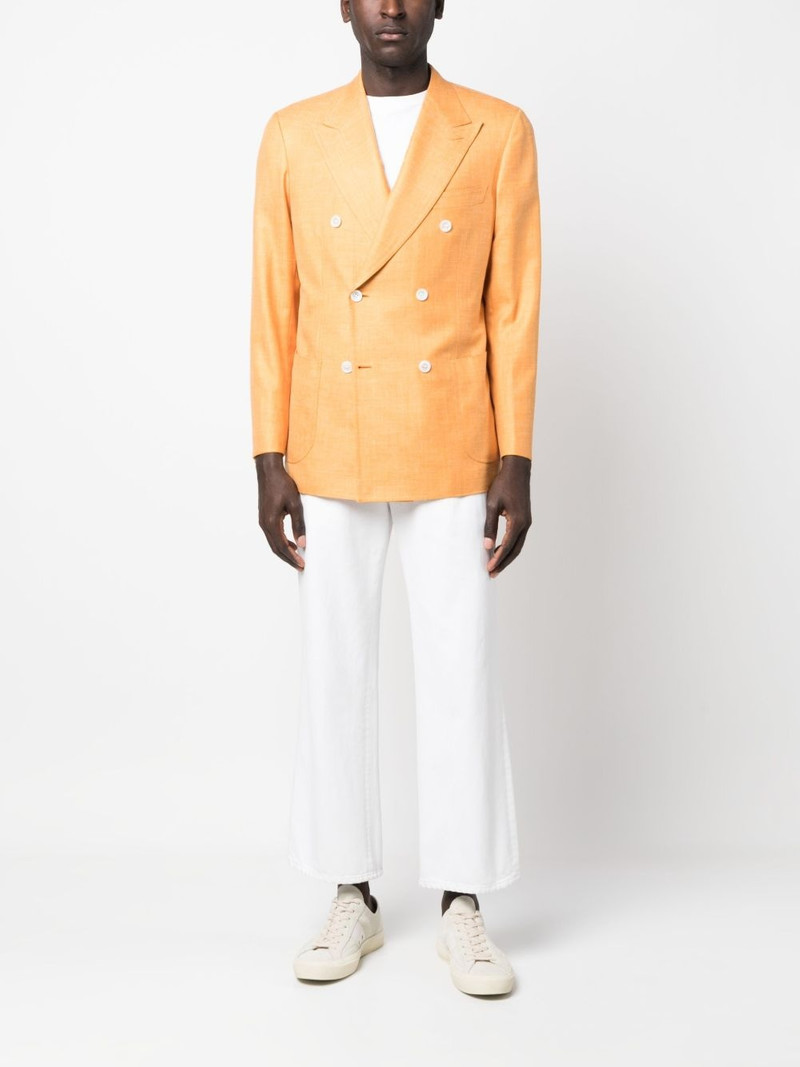 Brioni double-breasted blazer outlook