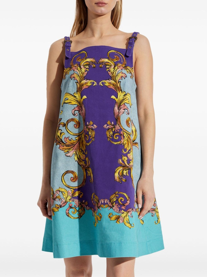 VERSACE JEANS COUTURE Outline Barocco dress outlook