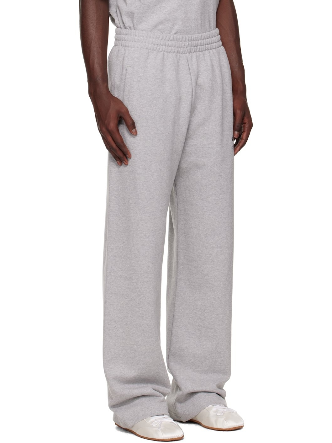 Gray Collegiate Sweatpants - 2