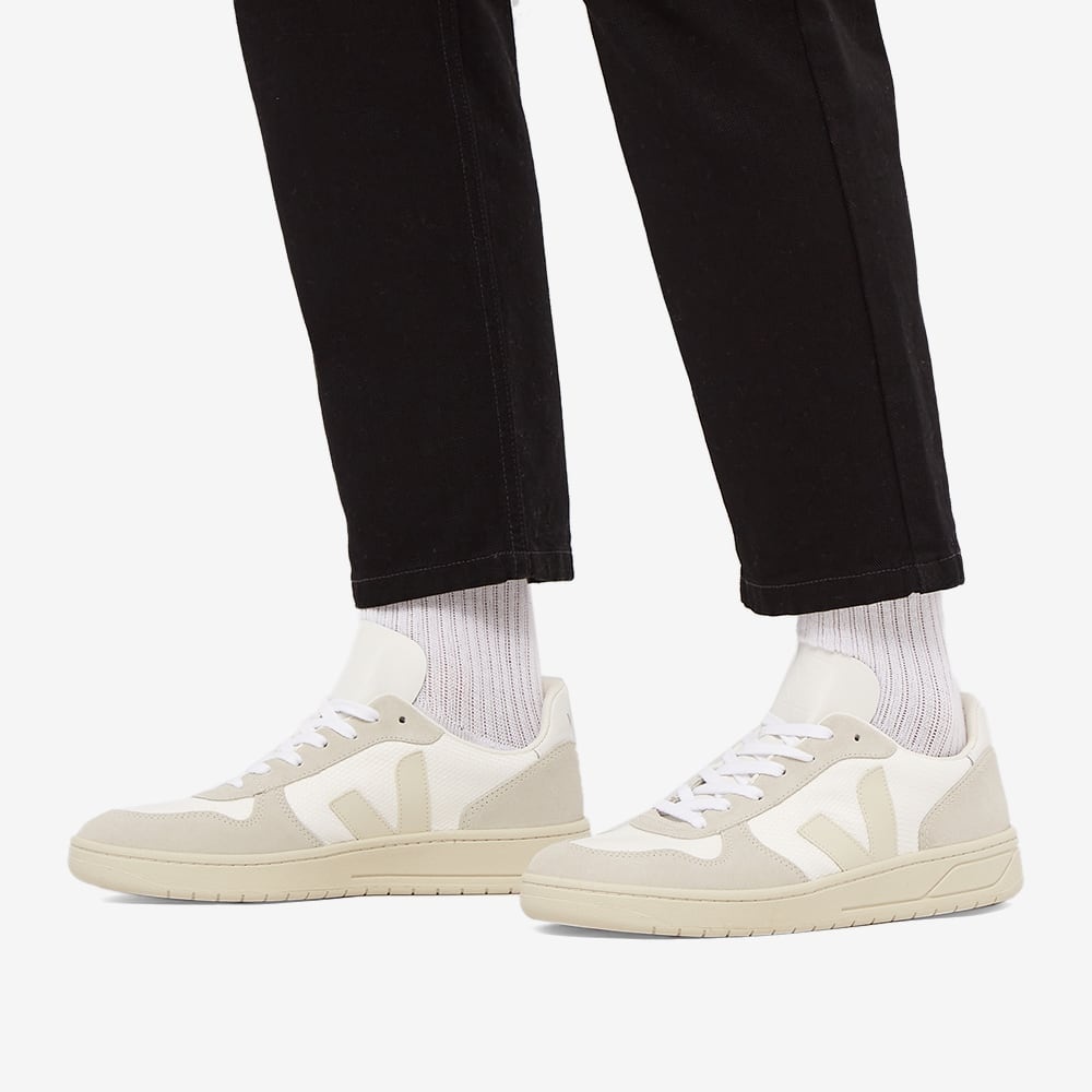 Veja V-10 Leather Basketball Sneaker - 5