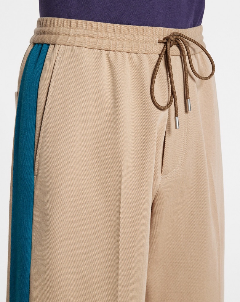 TRACK PANTS WITH SIDE STRIPS - 5