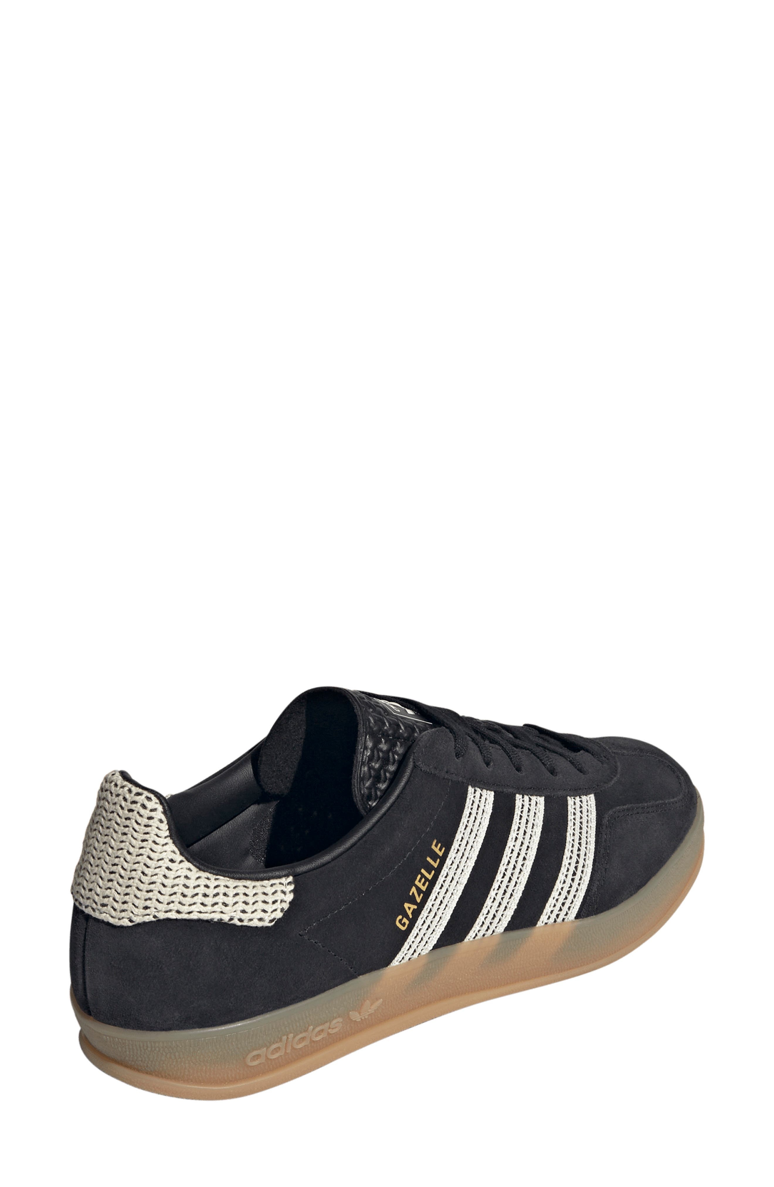 adidas Gazelle Indoor Sneaker in Black/Wonder White/Gum at Nordstrom - 2