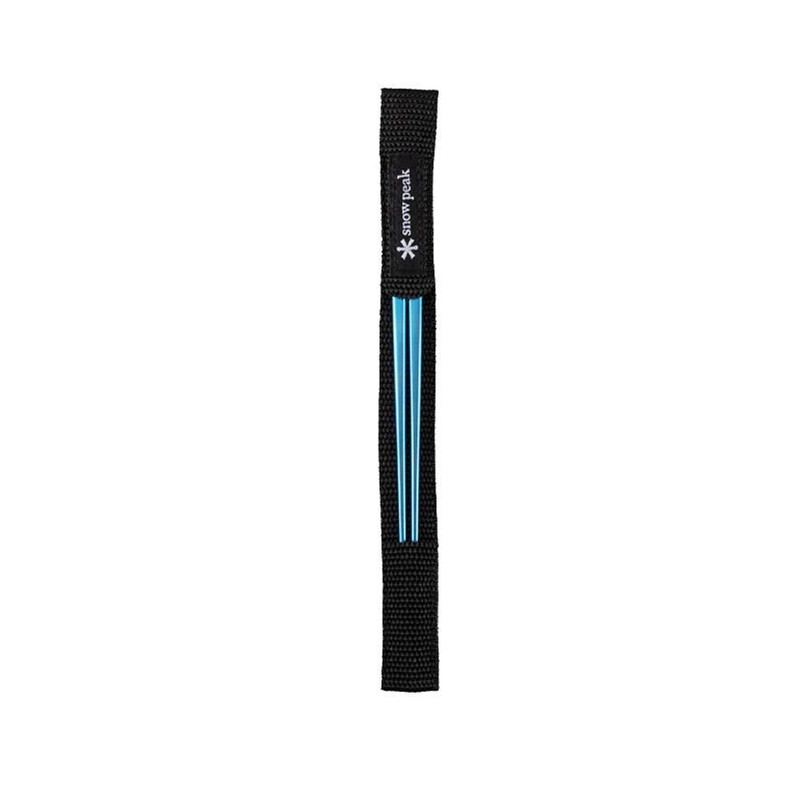 snow peak Titanium Chopsticks 'Blue' outlook