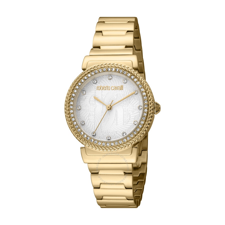 Roberto Cavalli Fashion Watch Quartz Silver Dial Ladies Watch RC5L039M0055 - 1