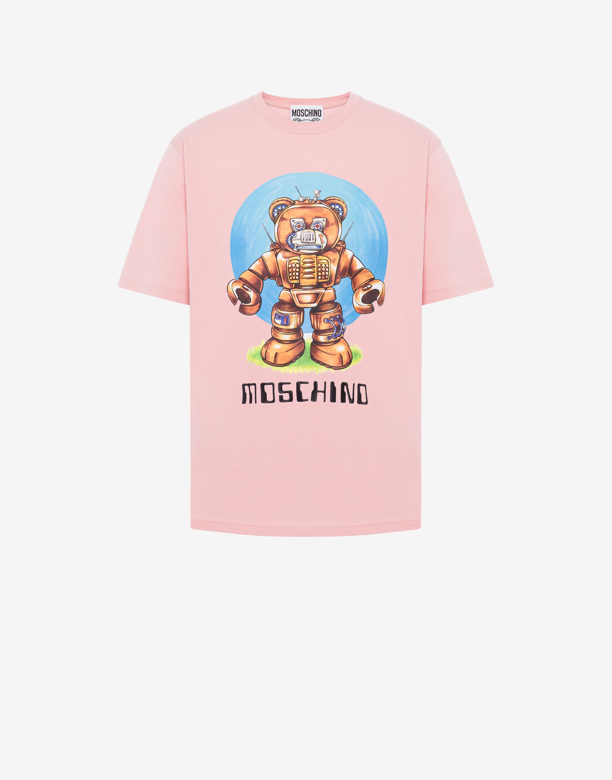 ROBOT BEAR ORGANIC JERSEY T-SHIRT - 1