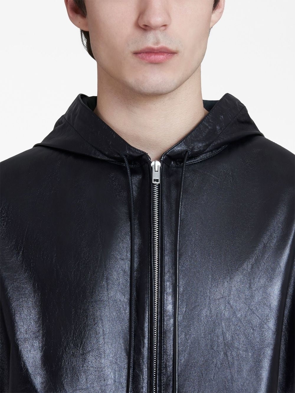 SLEEVELESS LEATHER JACKET - 2