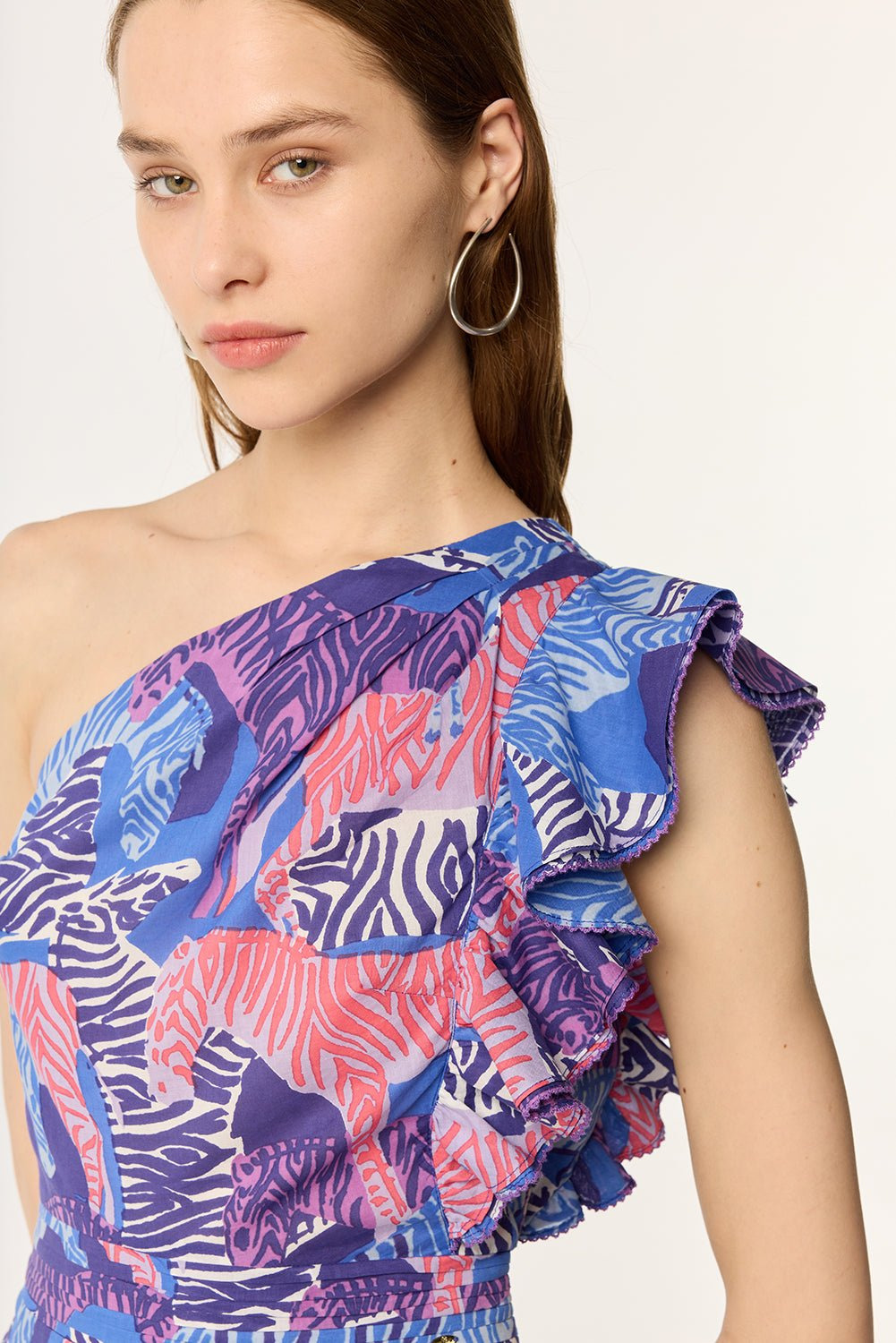 Mini Dress Corinne - Blue Ashanti - 2