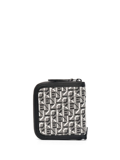 KENZO all-over logo-print wallet outlook