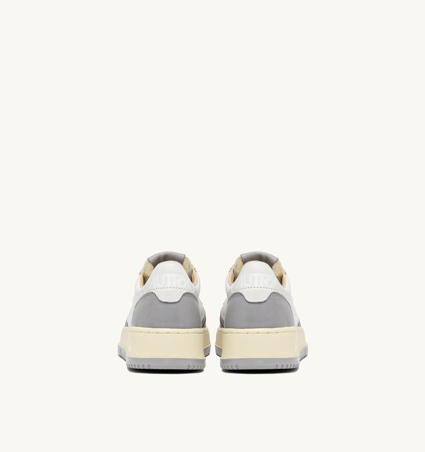 MEDALIST LOW SNEAKERS IN WHITE AND VAPOR LEATHER - 3