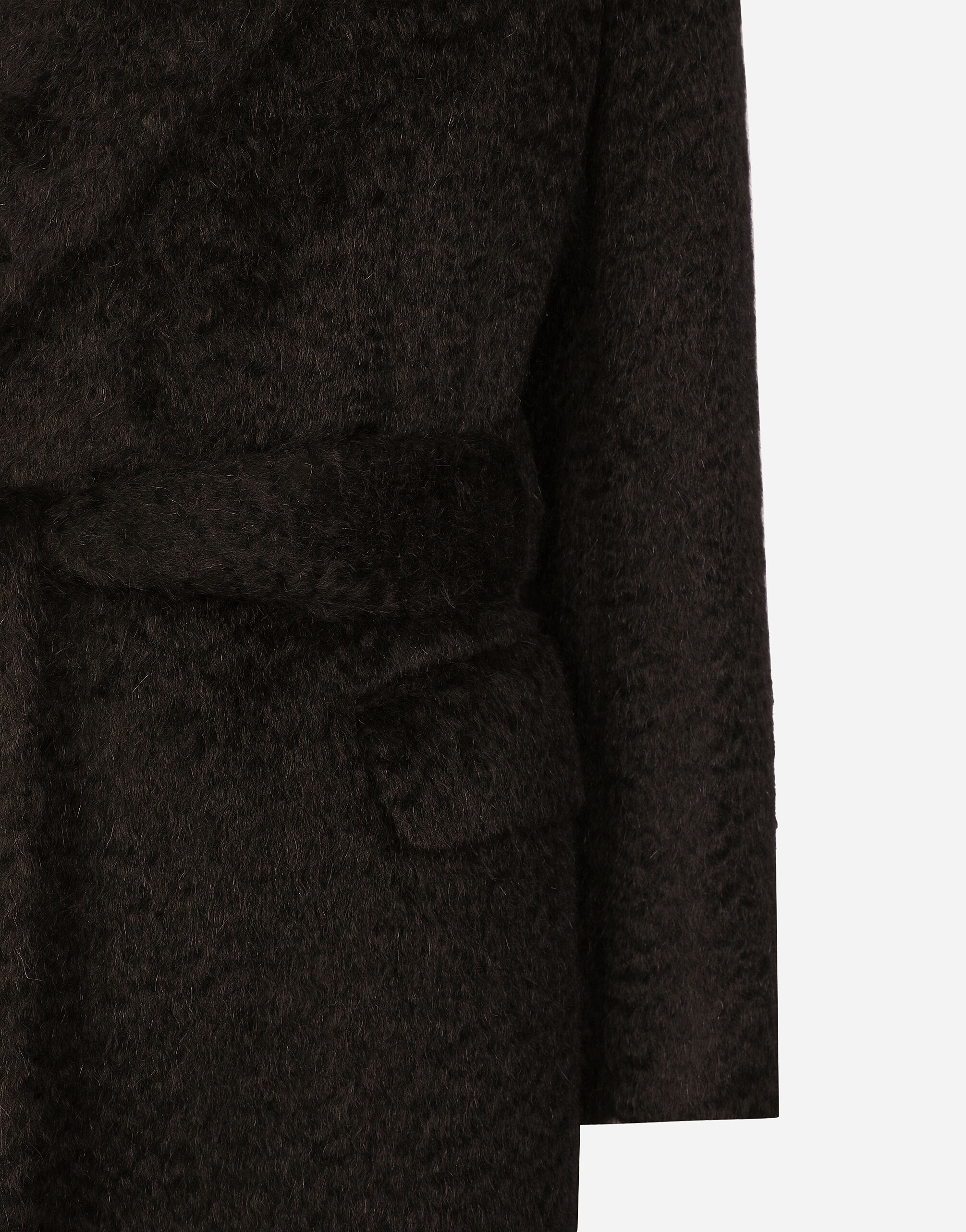 Belted oversize wool coat - 3