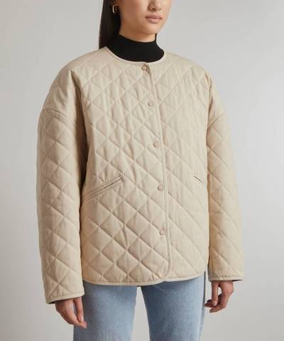 Totême Quilted Cotton Canvas Jacket outlook