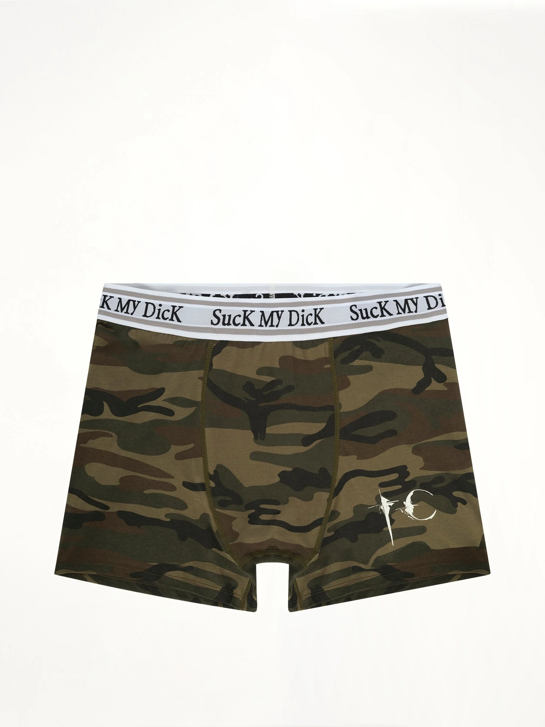 Camo Glow In The Dark SMD Boxers in Camo - 1