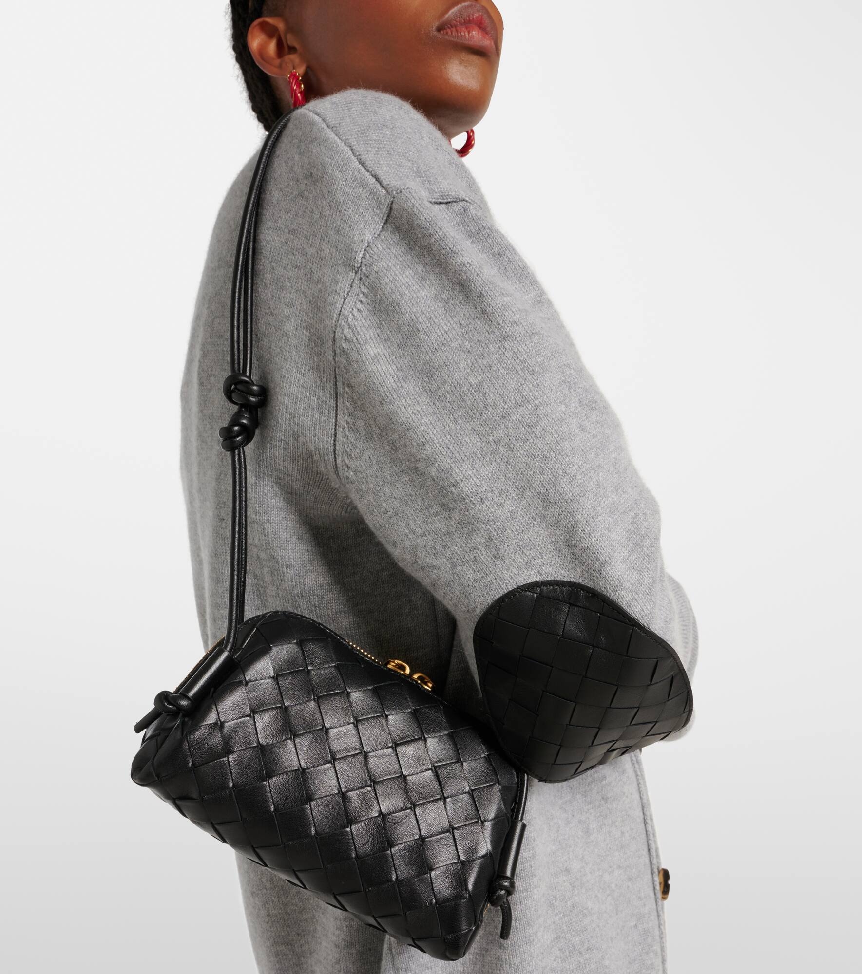Concert Mini Intrecciato leather pouch - 2