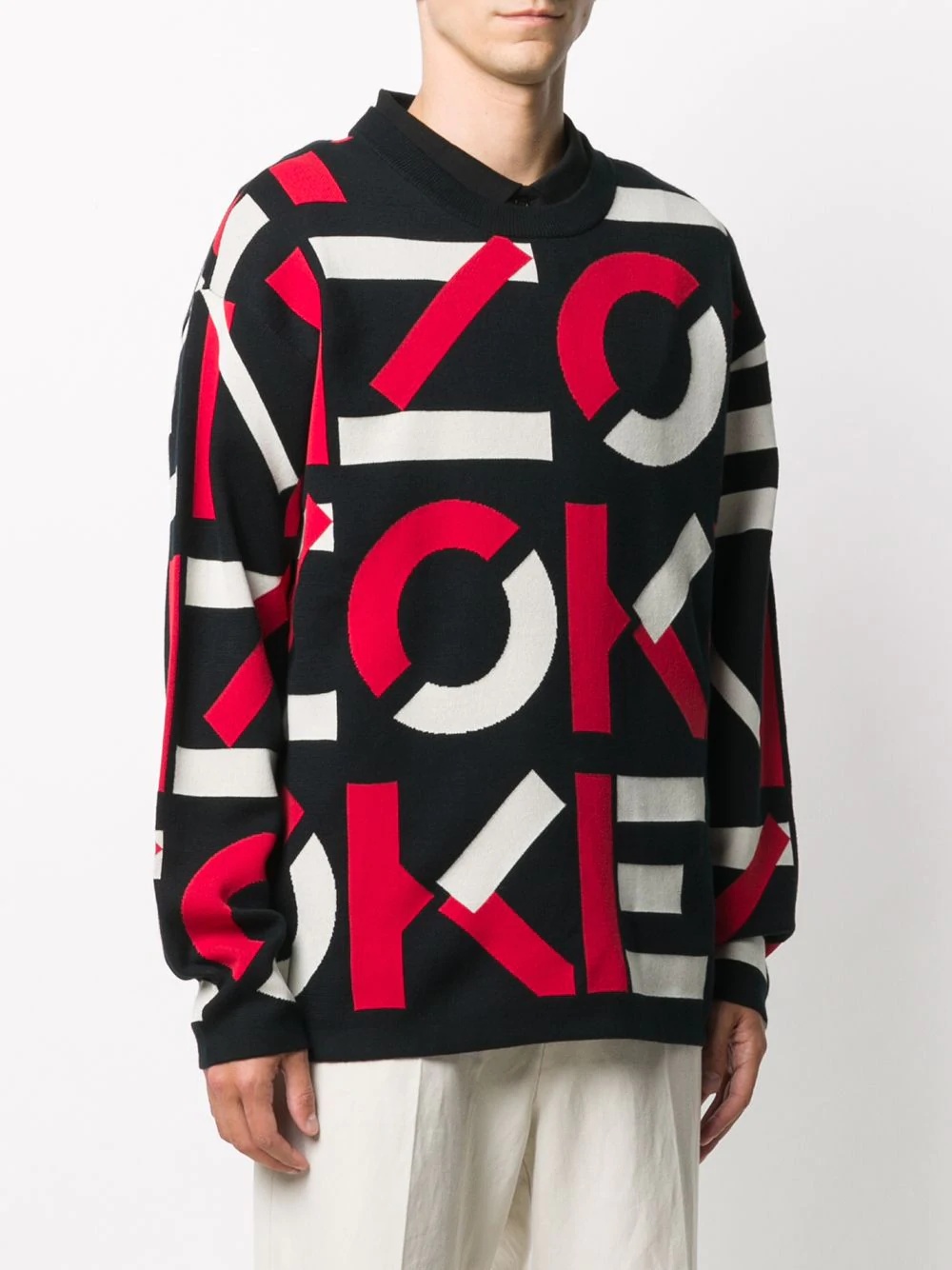 logo-printed sweatshirt - 3