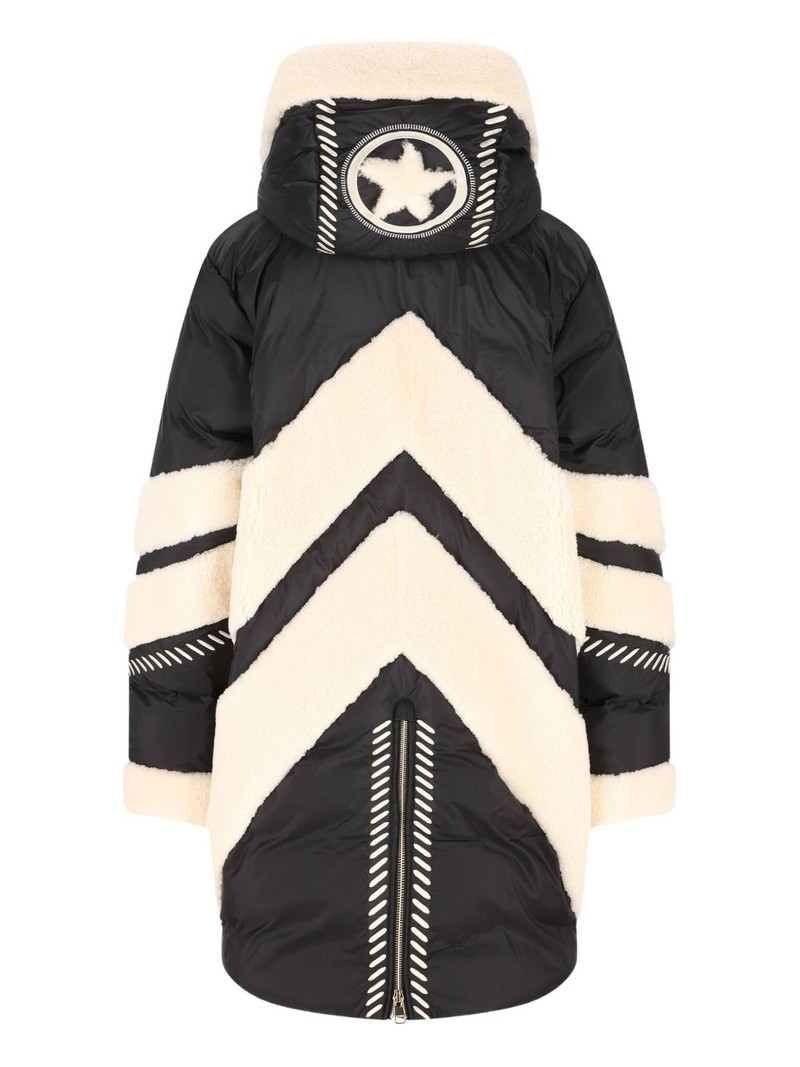BOGNER Amila star-detail hooded coat outlook