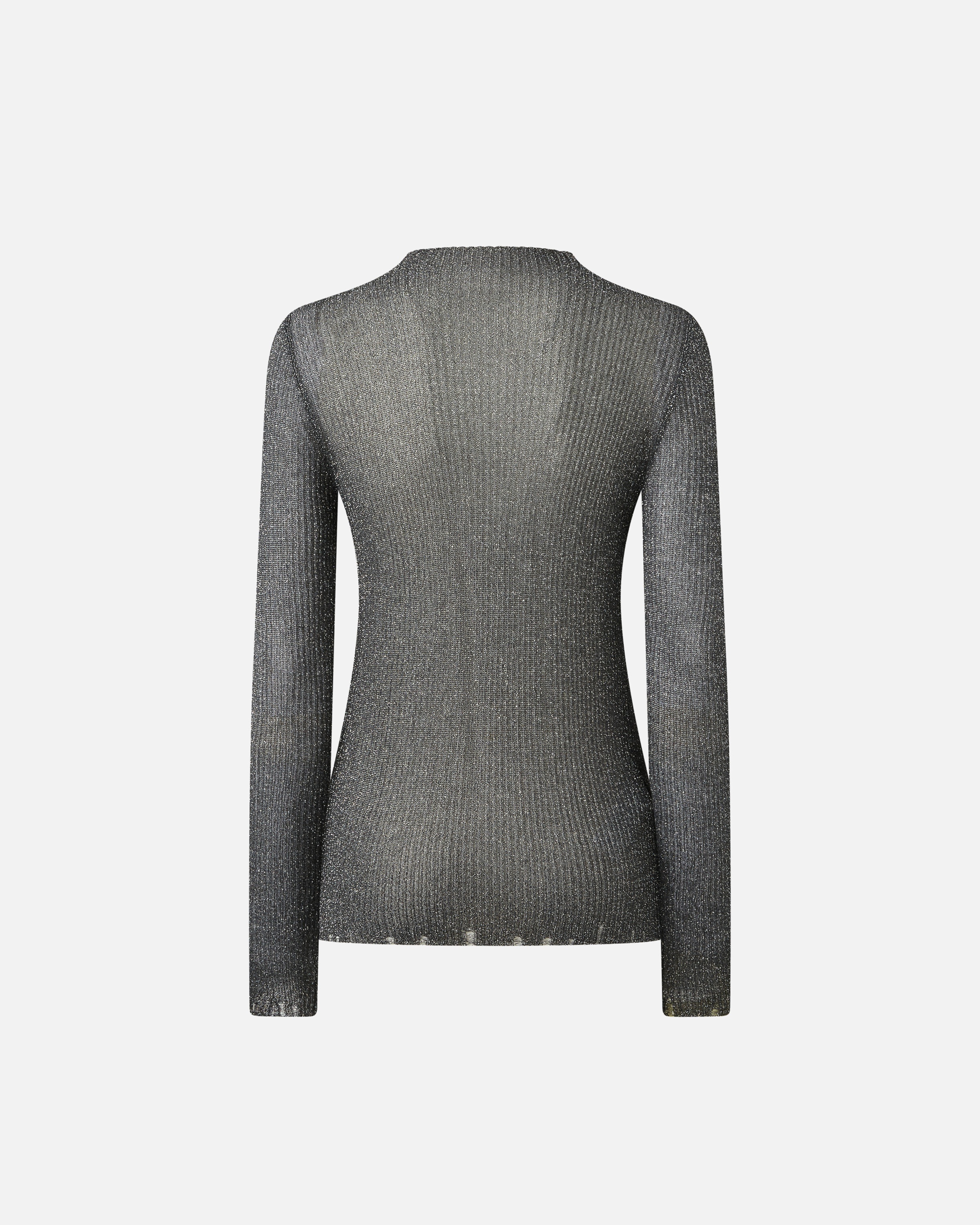 SWEATER WITH METALLIC YARN - 6