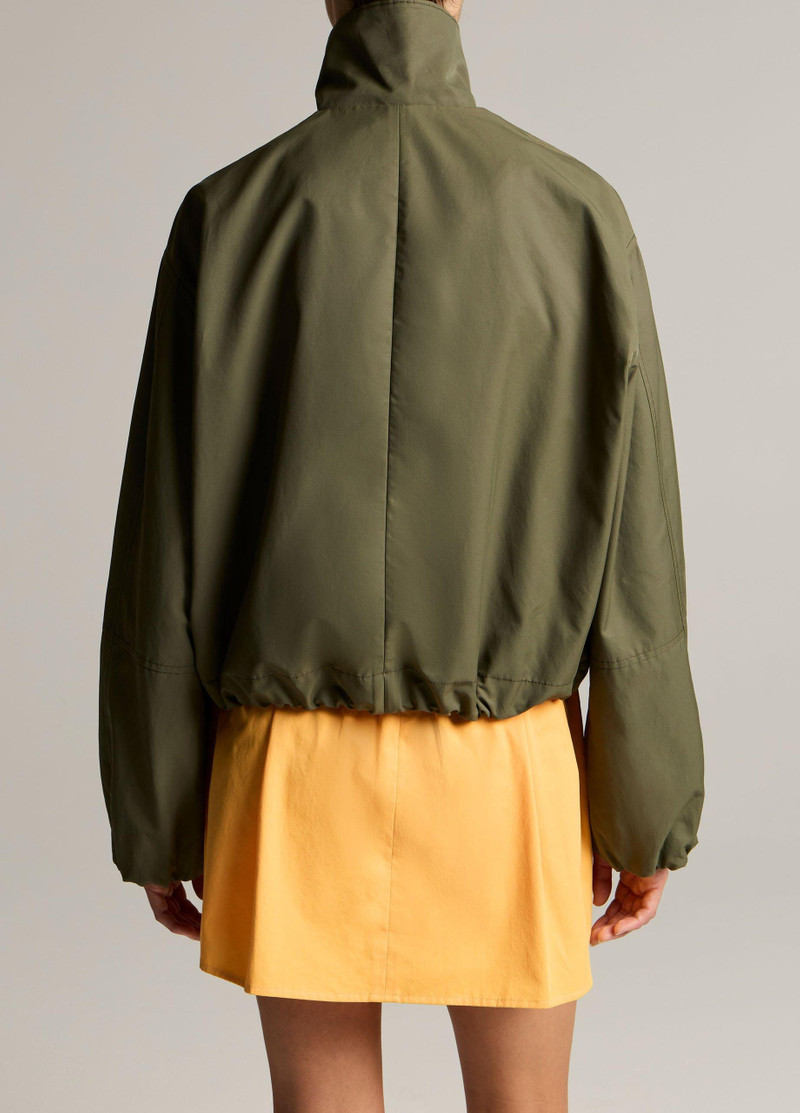 Vince Sculpted Cotton-Blend Parachute Jacket outlook