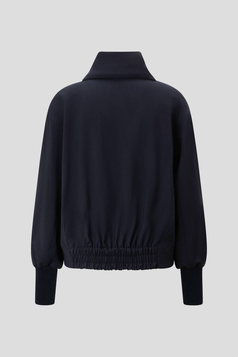 BOGNER FANNY HALF-ZIP PULLOVER IN NAVY BLUE outlook