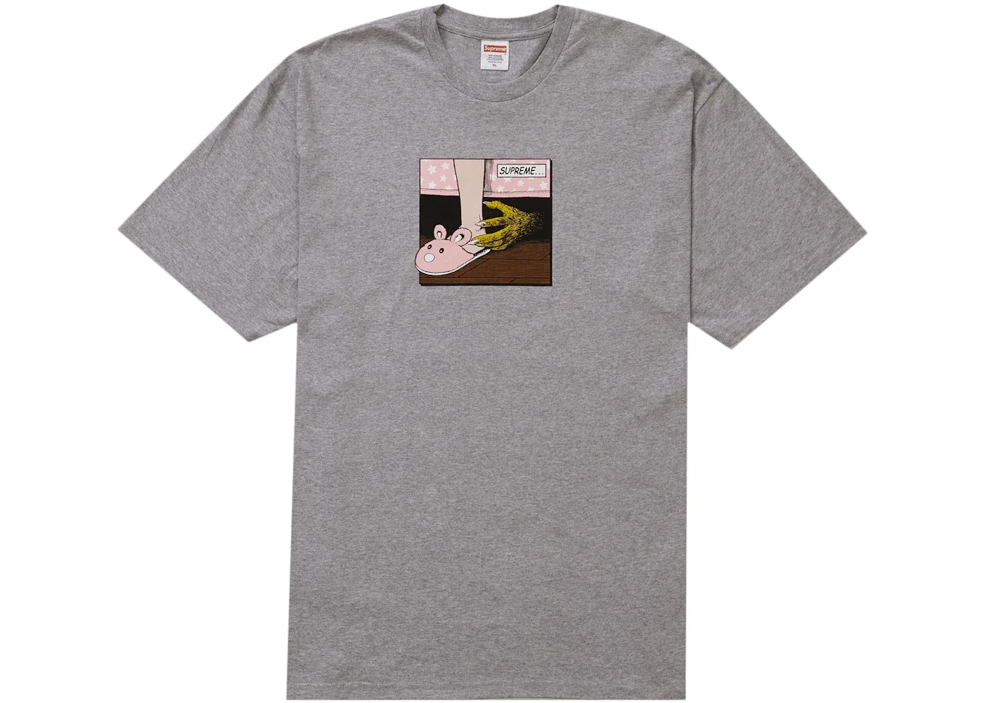Supreme Bed Tee Heather Grey - 1