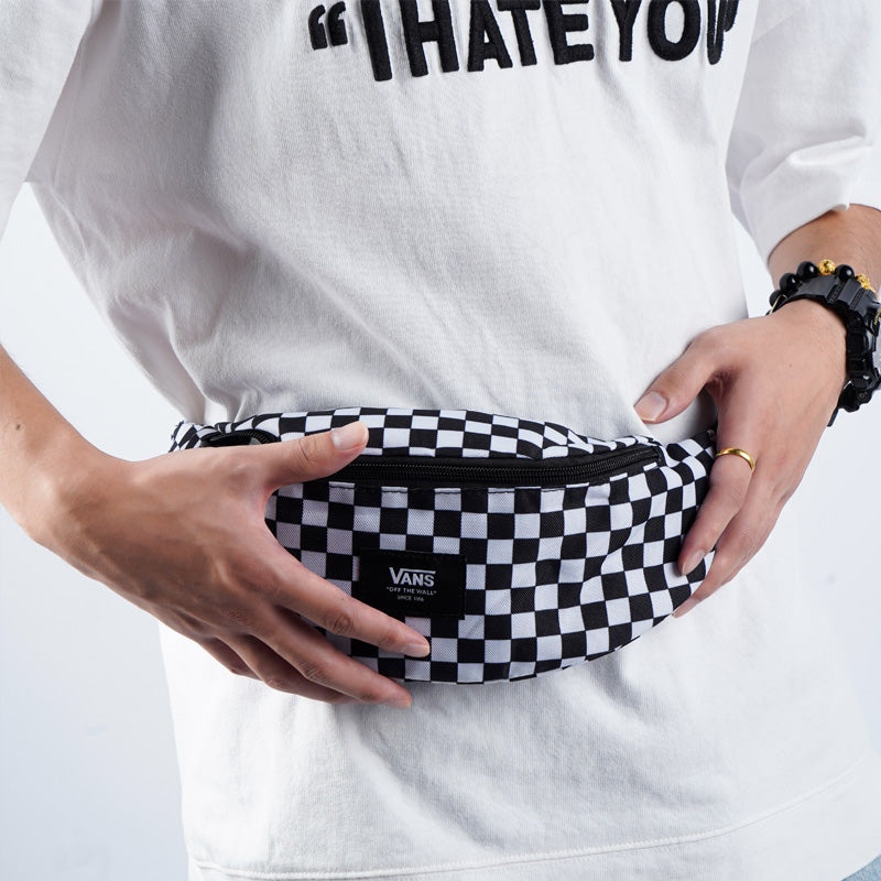 Vans Mini Ward Cross Body Bag 'Black White' VN0A45GXHU0 - 4