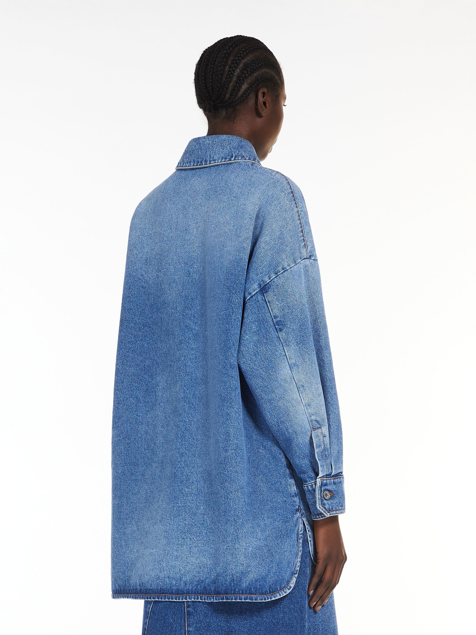 Weekend Max Mara「TARTUFO」オーバーサイズ デニムジャケット WEEKEND Max Mara TARTUFO Oversized cotton denim jacket