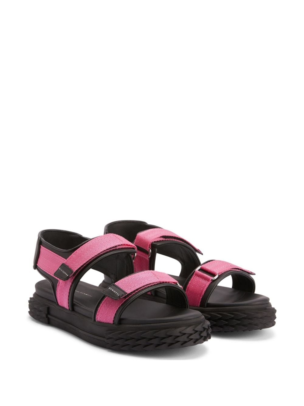 Frankie flat touch-strap sandals - 2