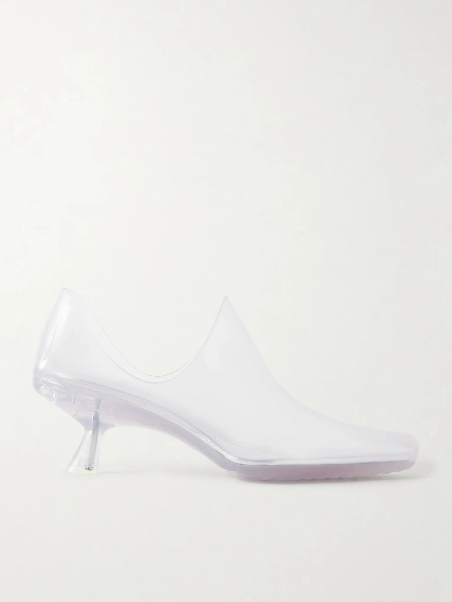 Emily Aqua PVC ankle boots Clear - 1