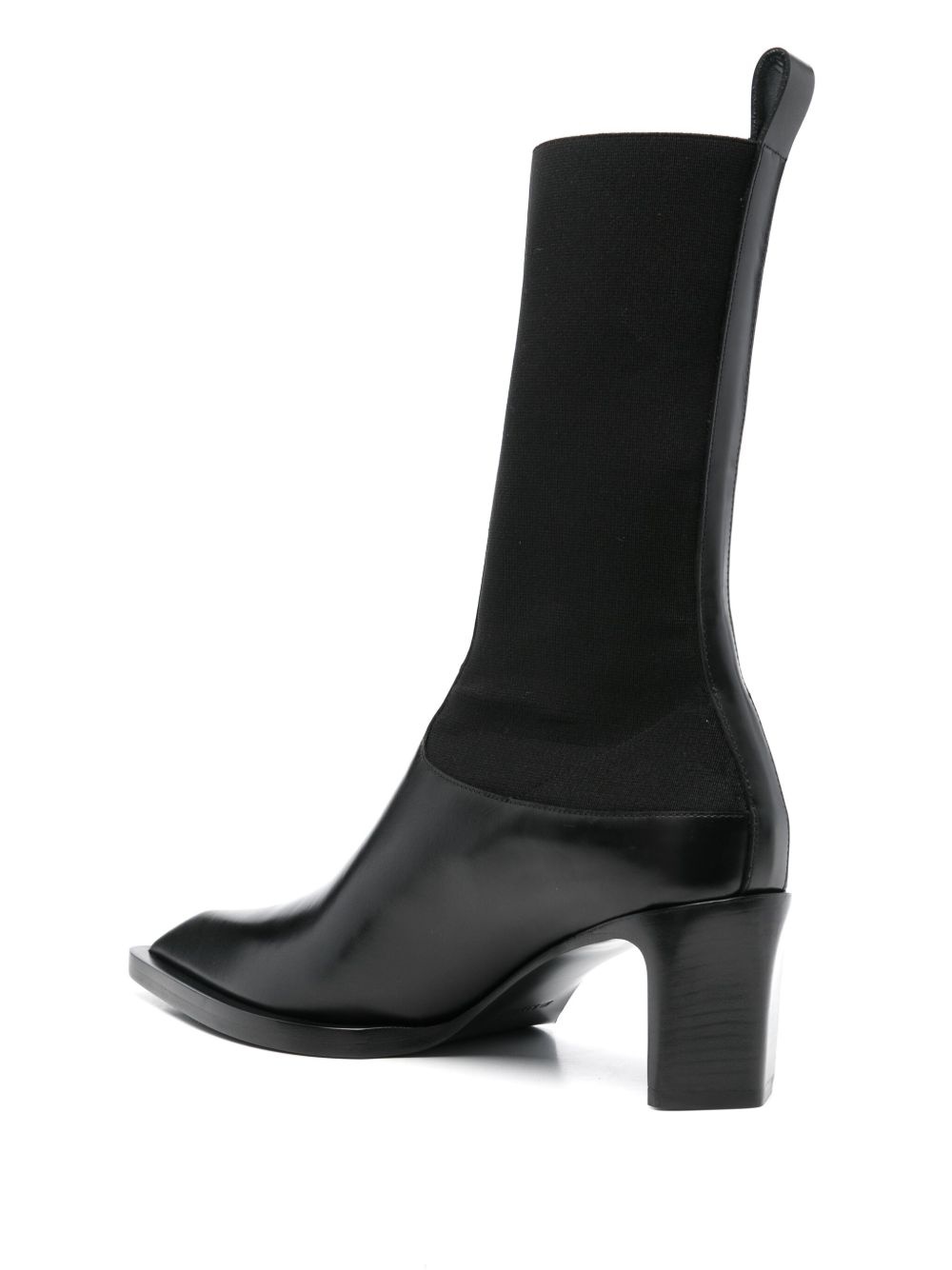 60mm leather Chelsea ankle boots - 3