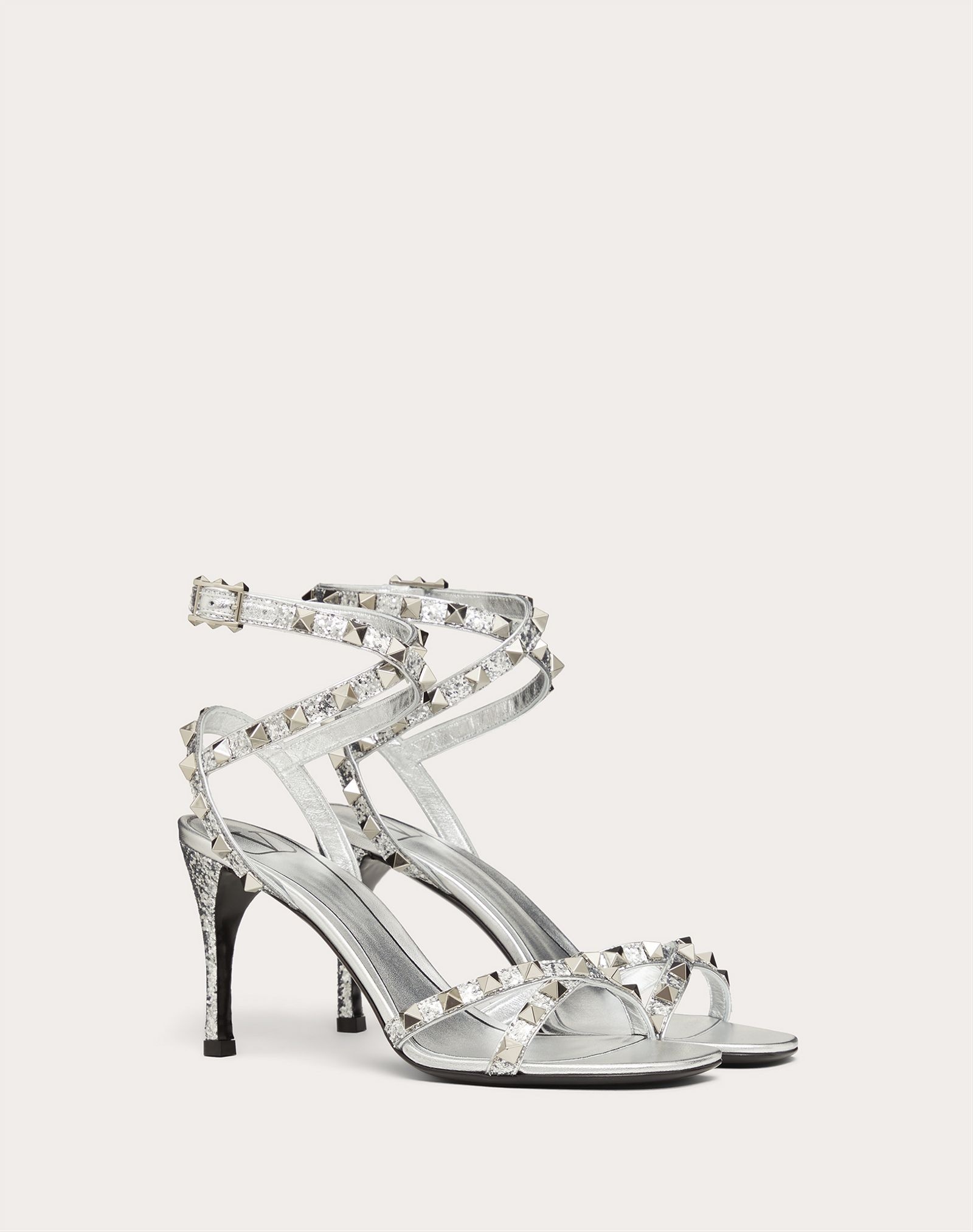 Rockstud Flair Glitter Sandal 85mm - 2