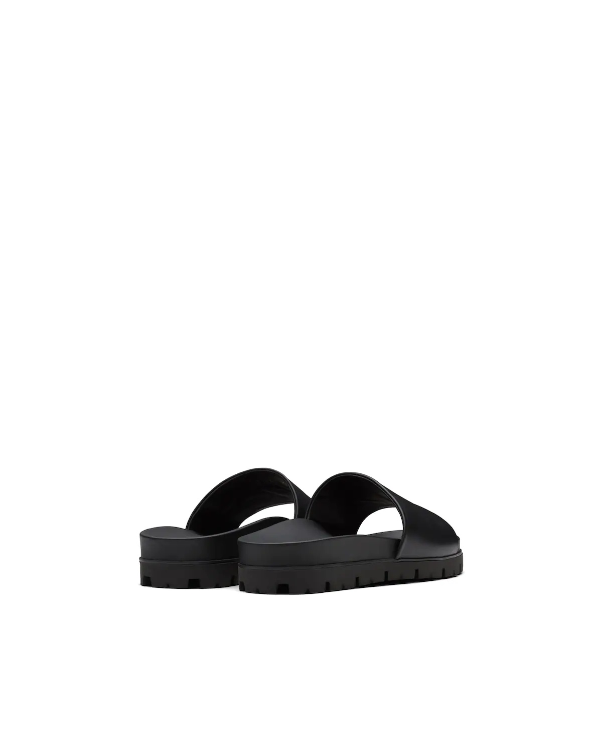 Leather slide sandals - 5