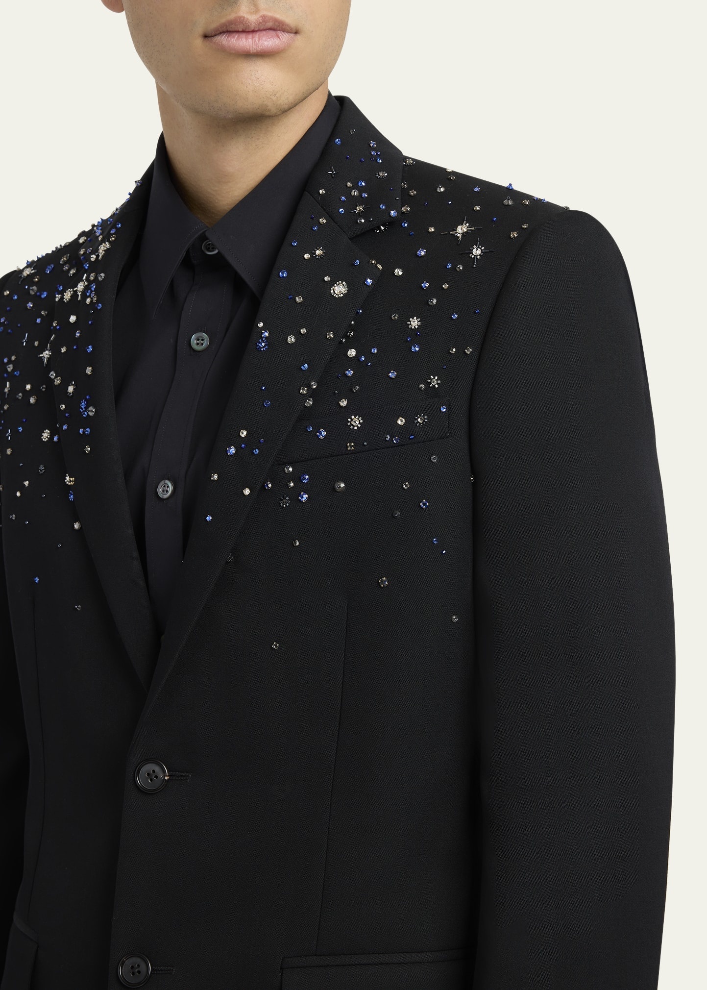 Men's Crystal Barathea Sport Coat - 7