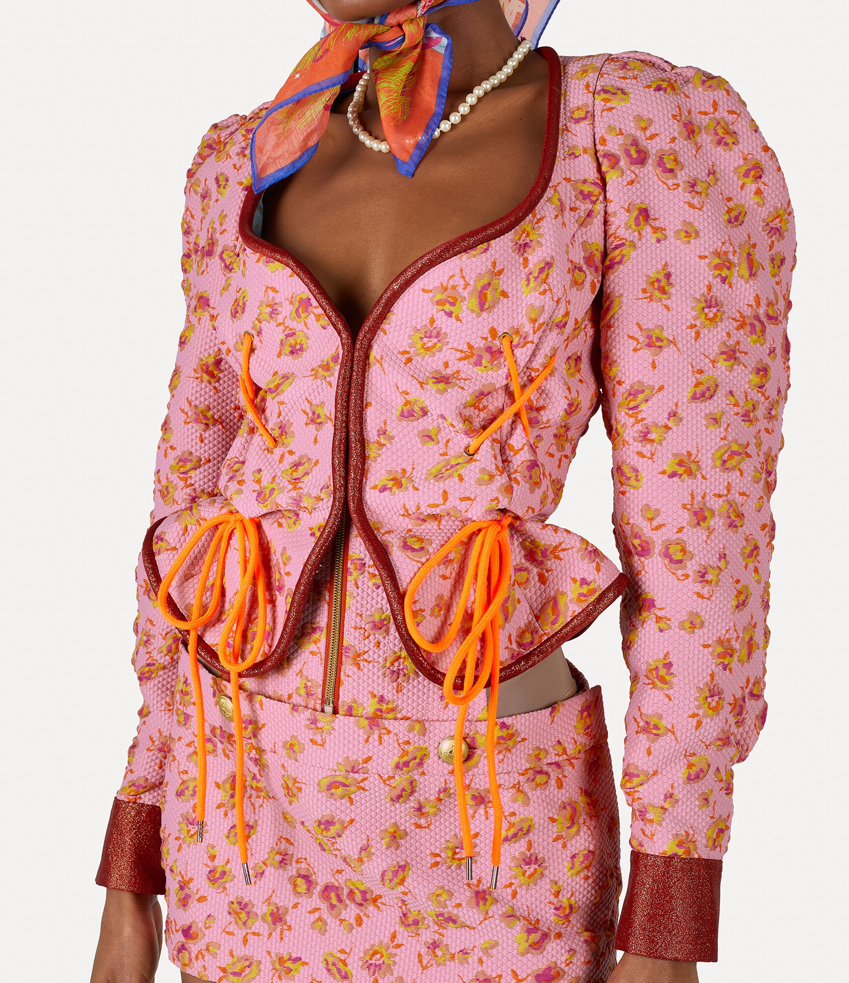 【Vivienne Westwood】Gexi Spencer ウール混ジャケット Gexi Spencer wool-blend jacket in beige - Vivienne Westwood