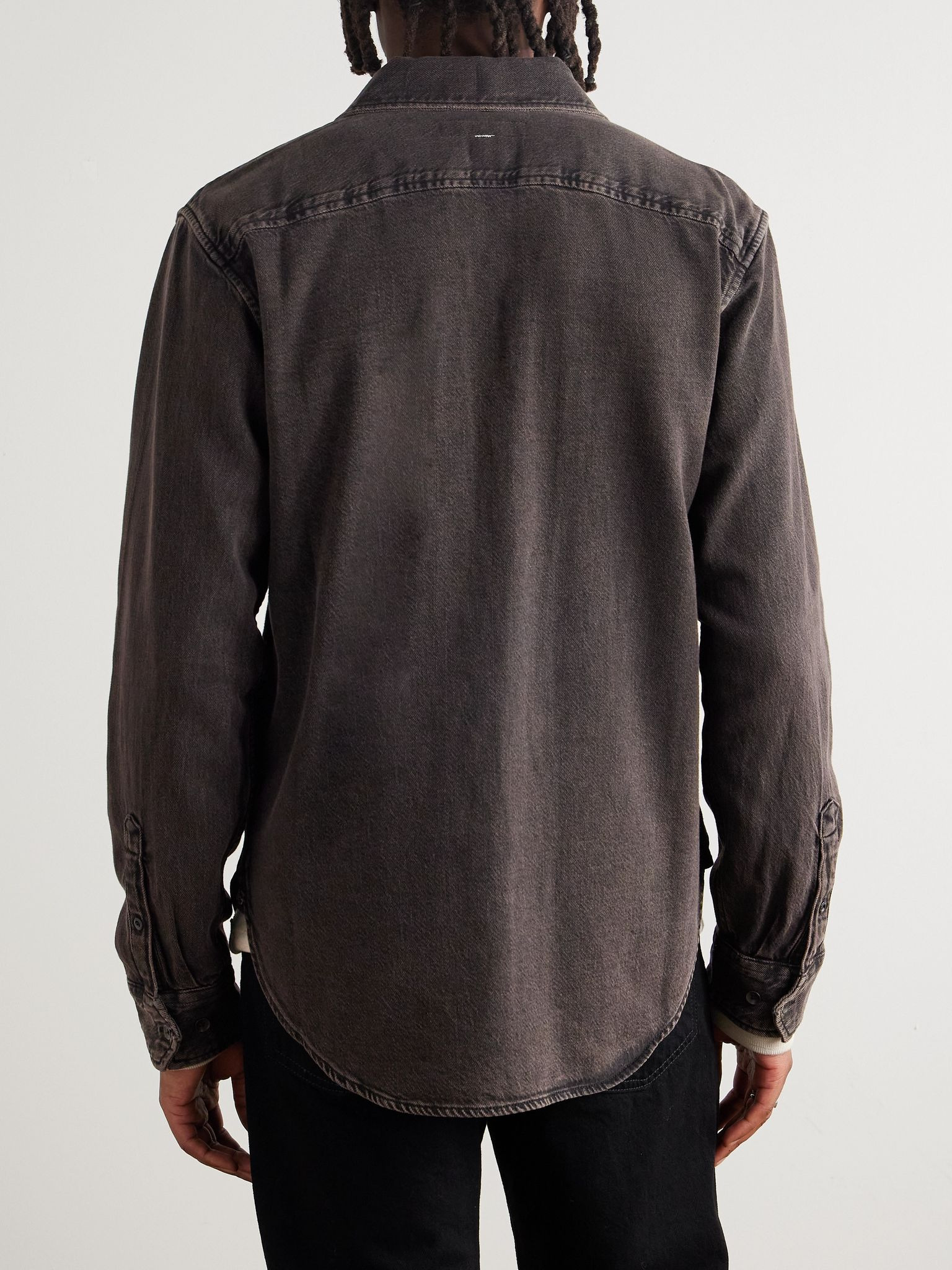Jack Denim Shirt Brown - 4