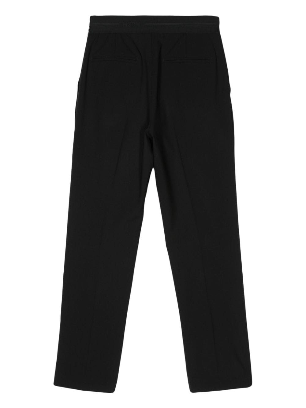 tapered virgin wool trousers - 2