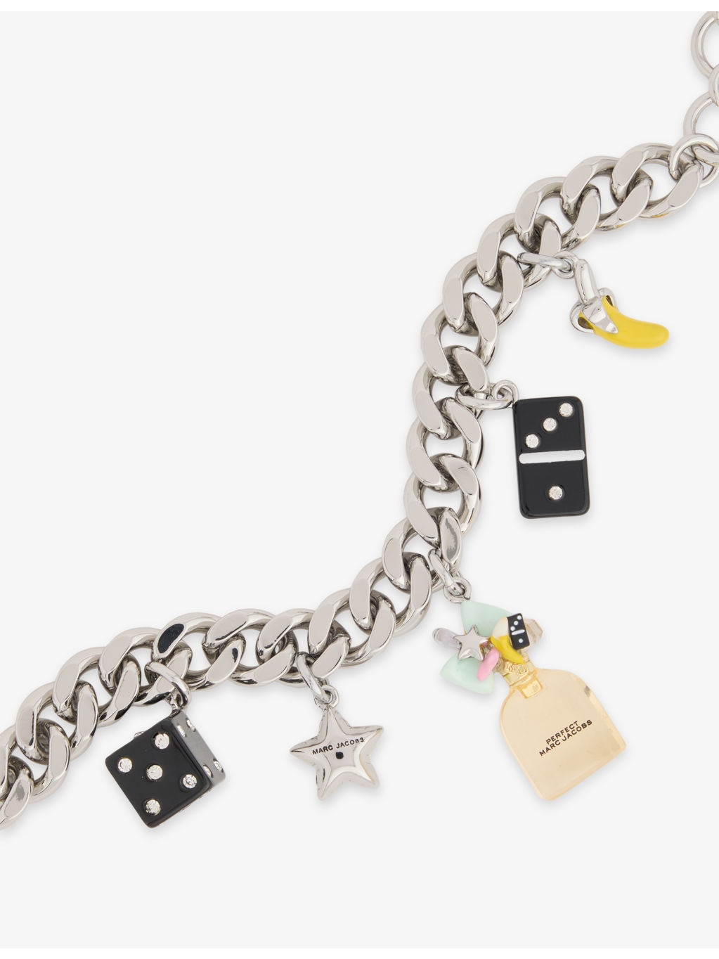 Perfect Charm Silver-Plated Brass Bracelet - 3