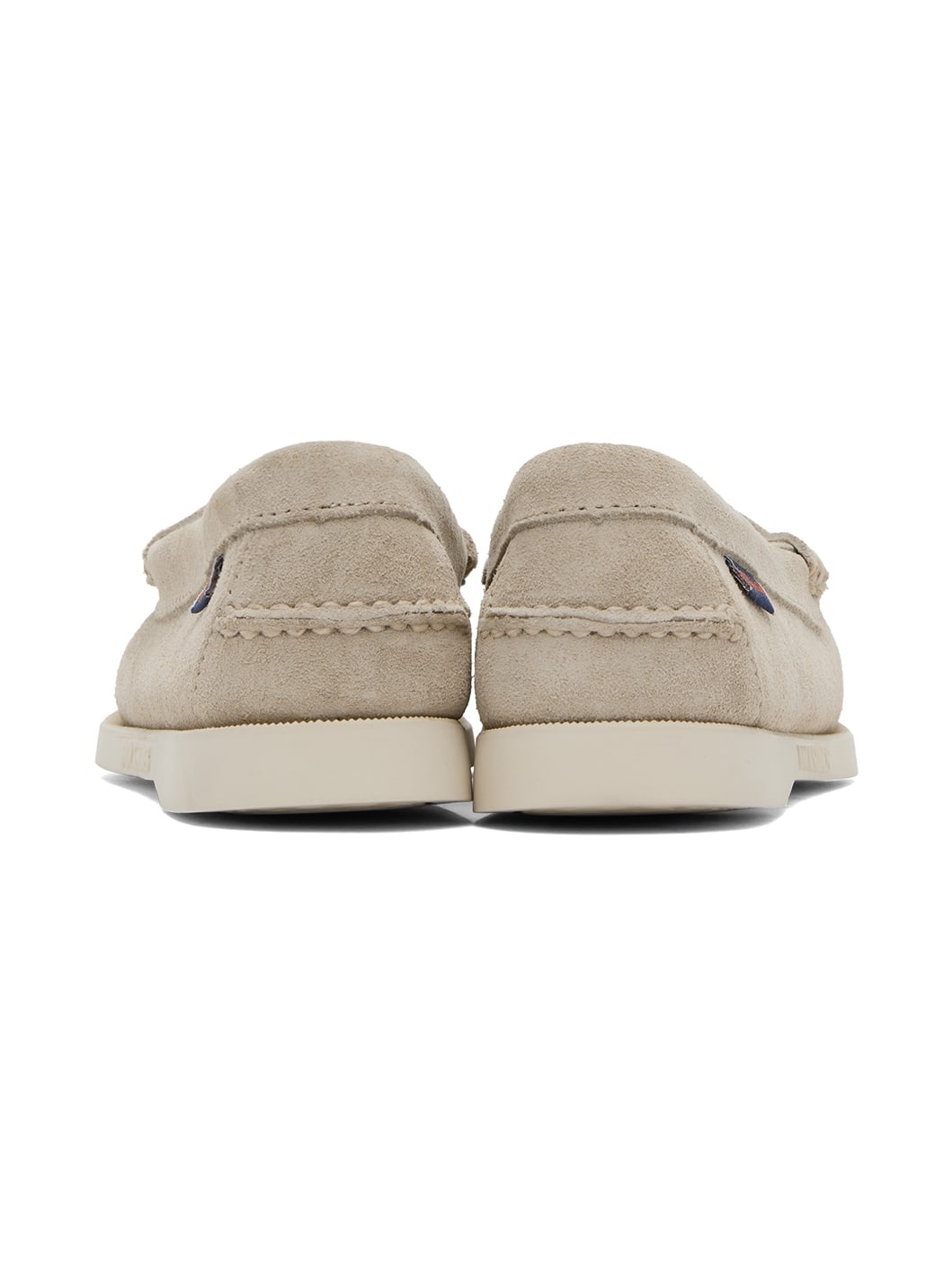 Beige Dan Boat Flesh Out Loafers - 2