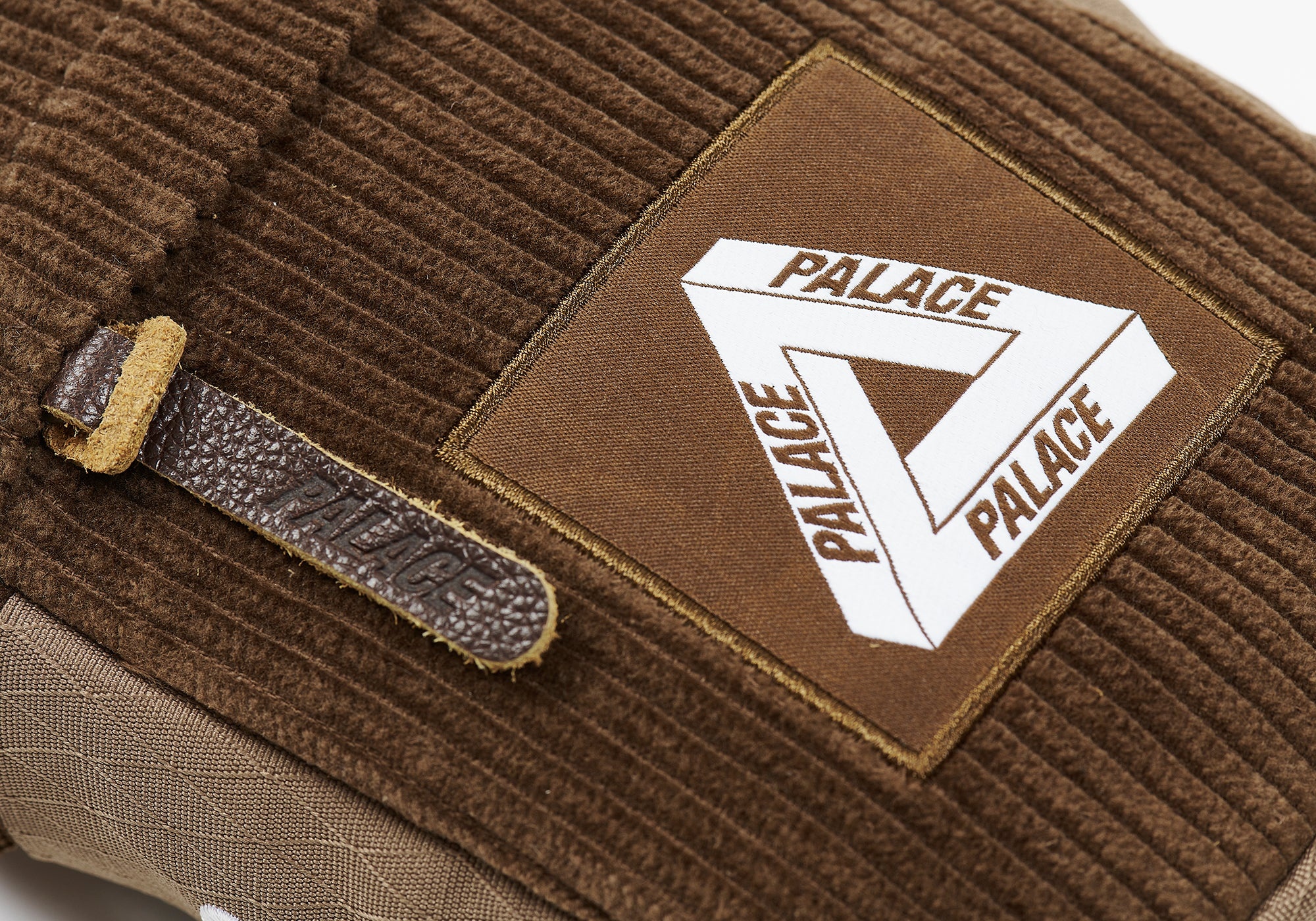 CORDUROY SHOT BAG BROWN - 3