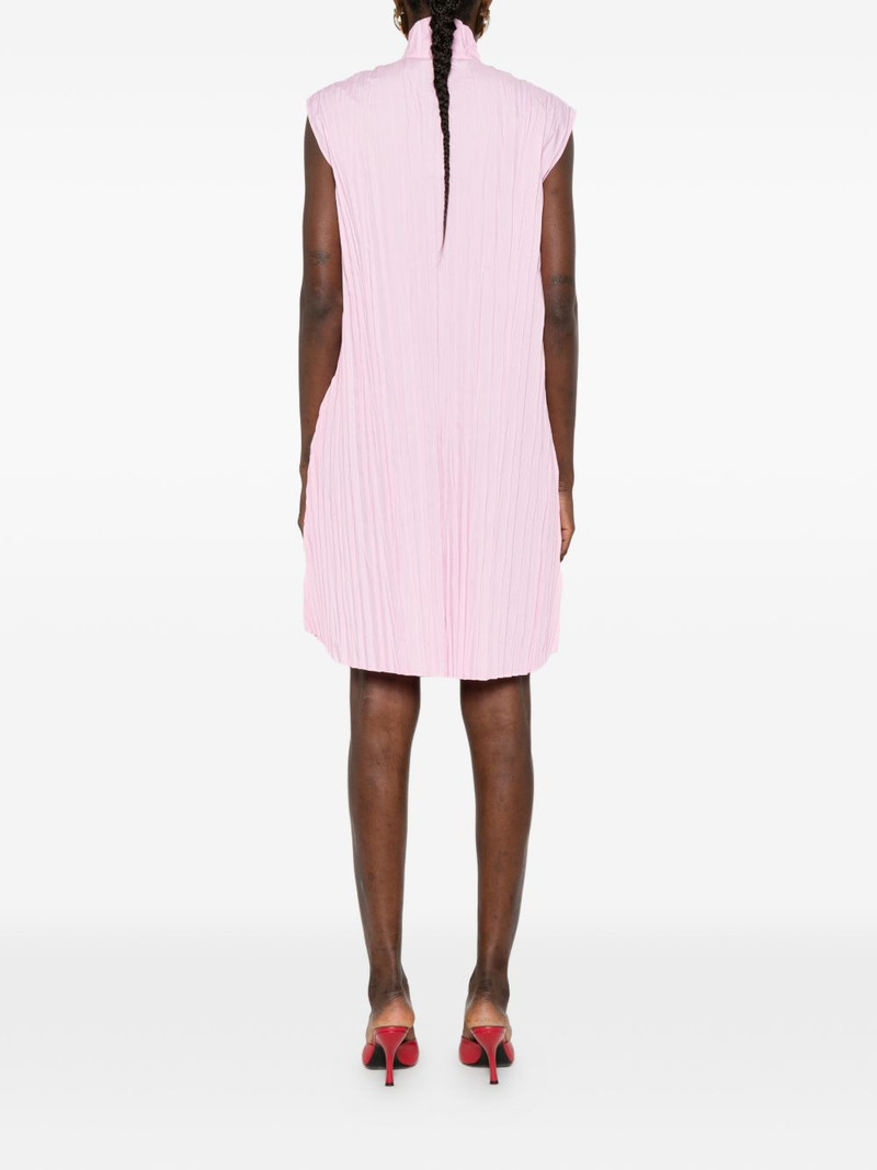 bow pleated mini dress 4