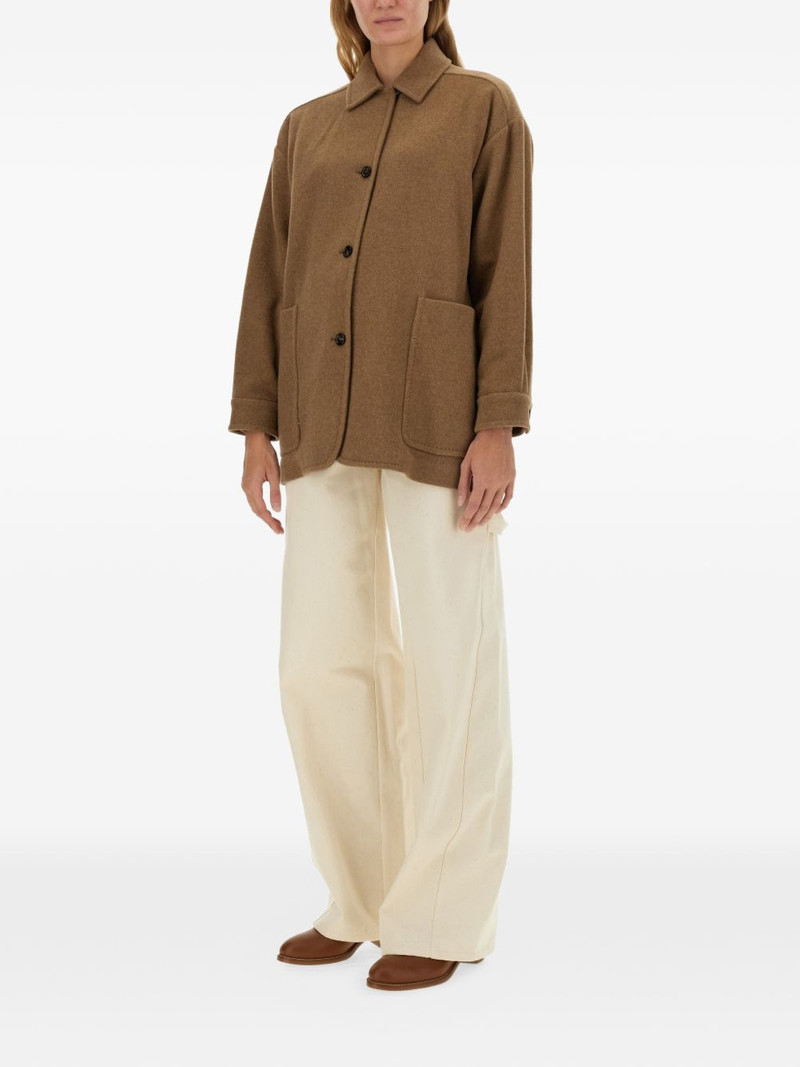 Max Mara Eligio patch-pocket coat outlook