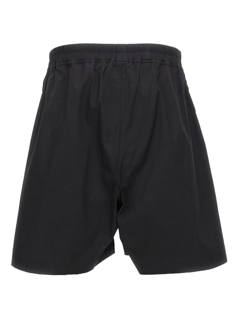 Rick Owens drawstring split cotton shorts outlook