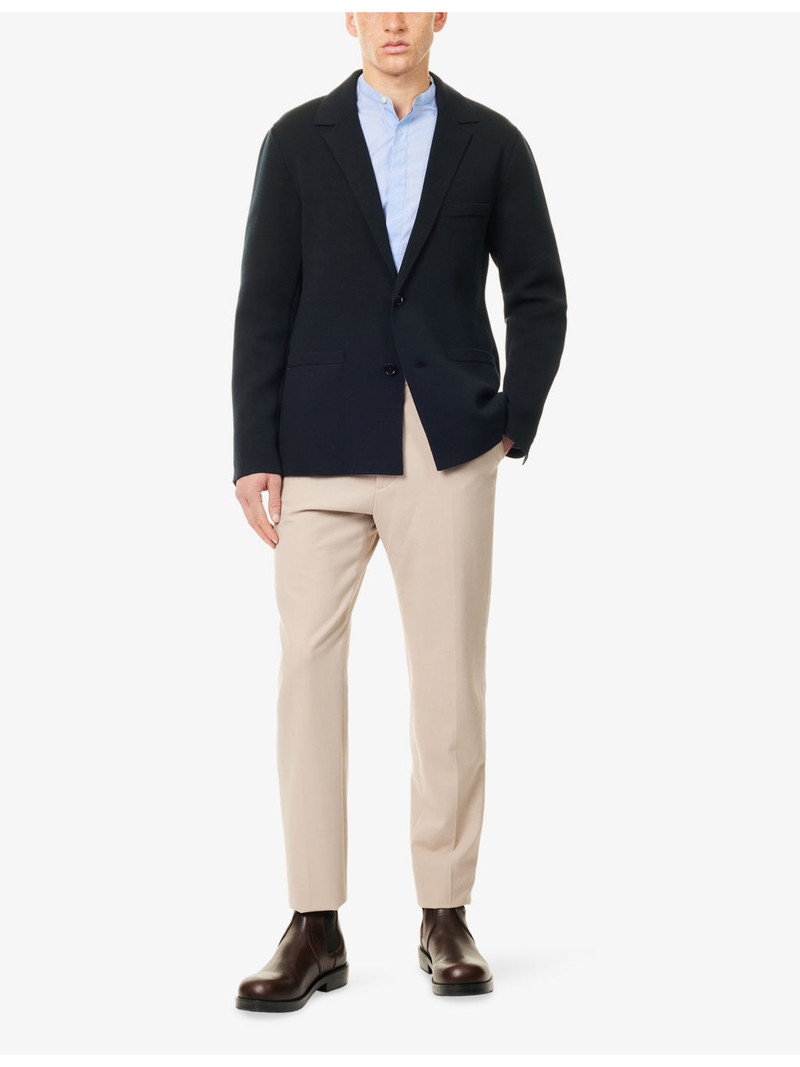 TOM FORD Single-Breasted Double Face Wool Jacket outlook