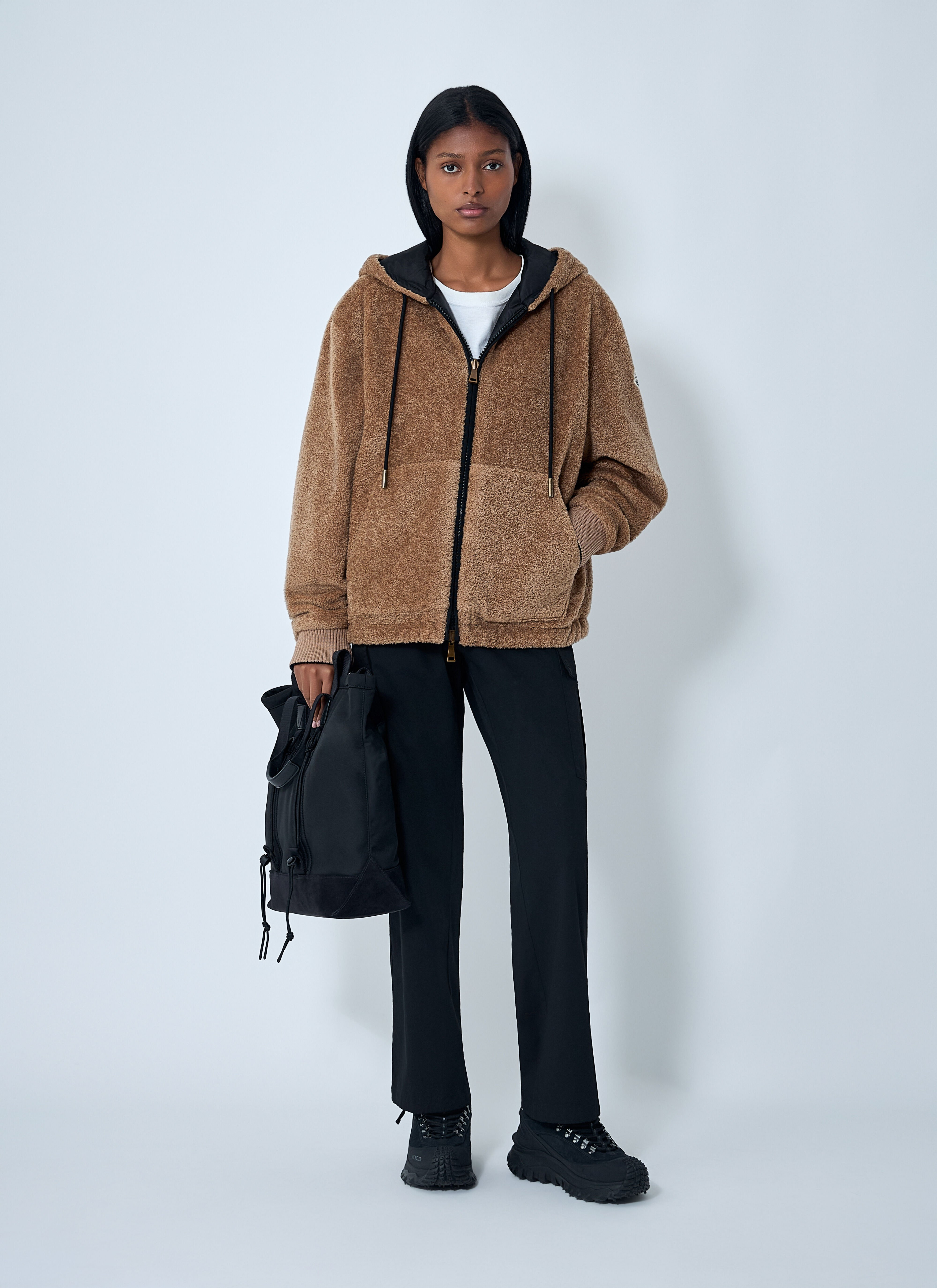 Reversible Teddy Padded Zip-Up Sweatshirt - 2