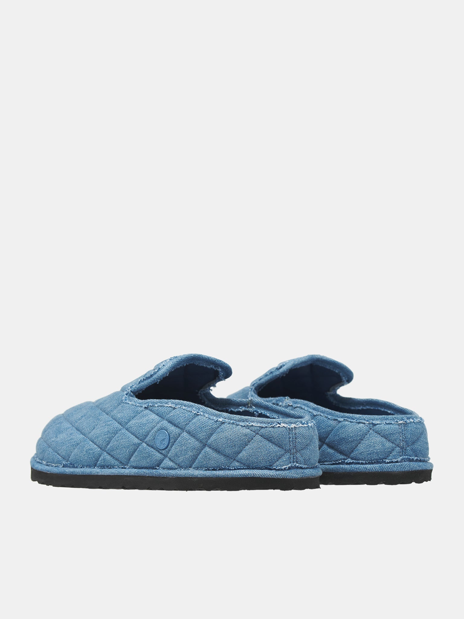 Eliscu Tex Faded Denim Slippers - 5